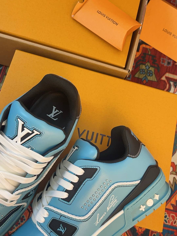 ルイヴィトン靴素材ディテール